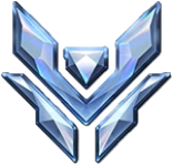 Overwatch Diamond I rank icon