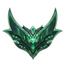 Teamfight Tactics Emerald IV rank icon